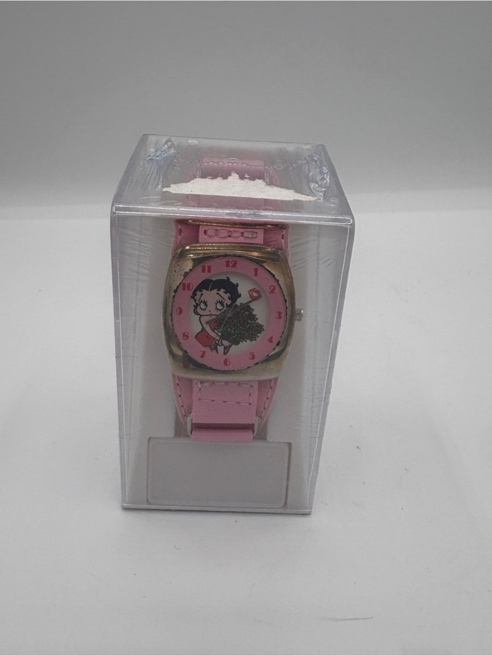 Betty Boop Pink Girls Watch with Character Dial